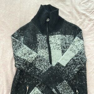 Mohair women winter tunic/blouse